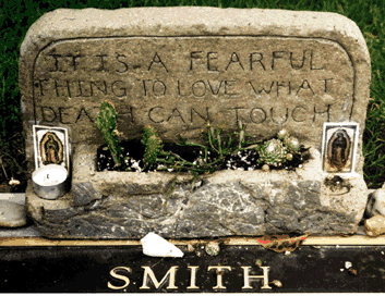 Page and Eloise's grave site