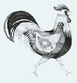 Picture of the chicken or the egg.. By Marion Sewell