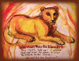 Picture of Mary Holmes's Lion
