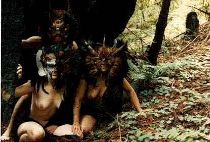 Three friends in Masks